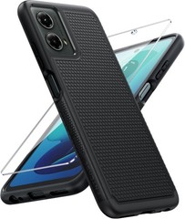 Moto G-5G 2024 Case: 14FT Military Grade Drop Protection with Screen Protector