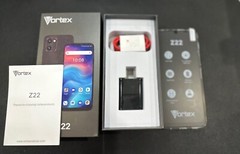Vortex Z22 Black Smartphone- 6.52&Prime; HD+ Quad-Core RAM 3GB, ROM 32GB Android 12