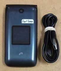 Alcatel MyFlip A405DL – Gray and Black ( Tracfone ) 4G VoLTE Flip Phone – READ