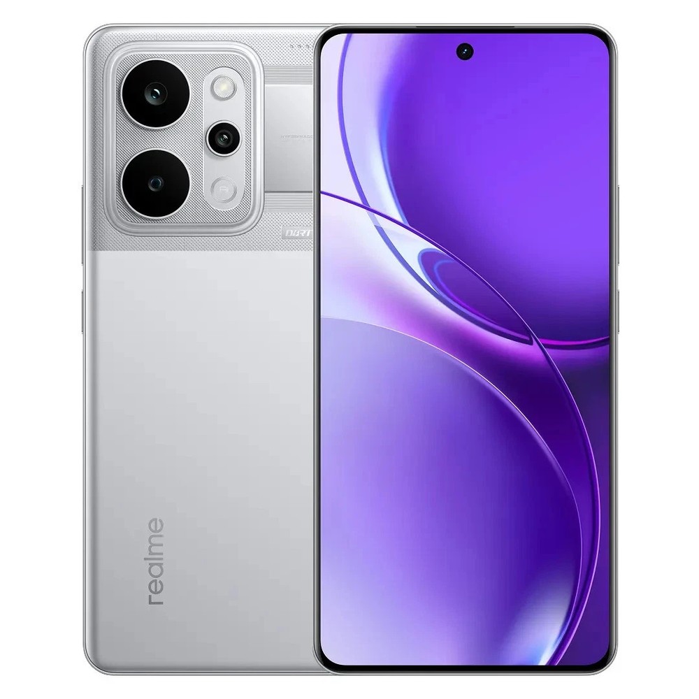 realme NARZO Power 5G (8GB+128GB Silver) Dimensity 7400 Ultra 5G Global Version.