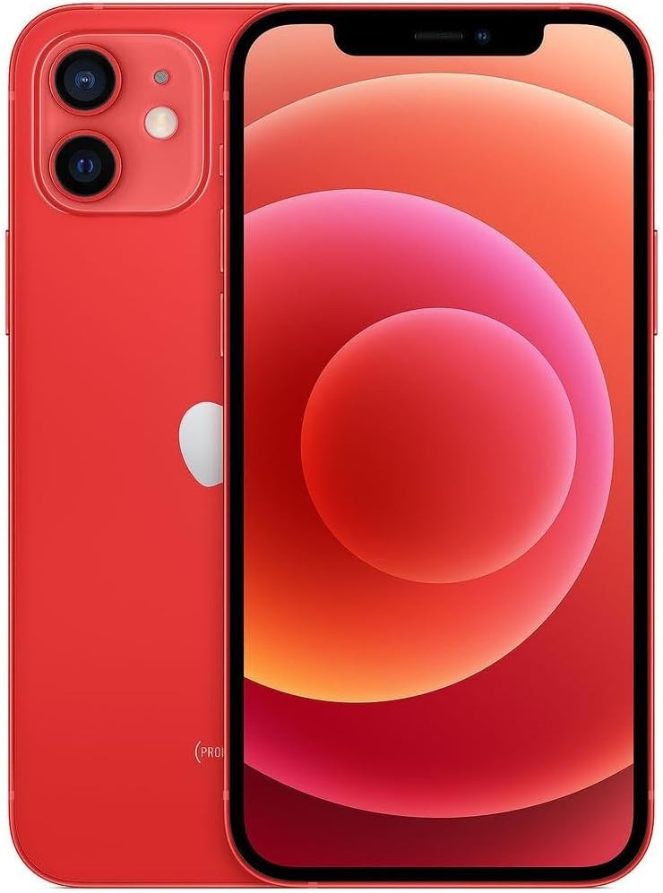 Apple iPhone 12 (A2172) (Unlocked) 6.1&Prime; Super Retina XDR Display 64GB iOS Red