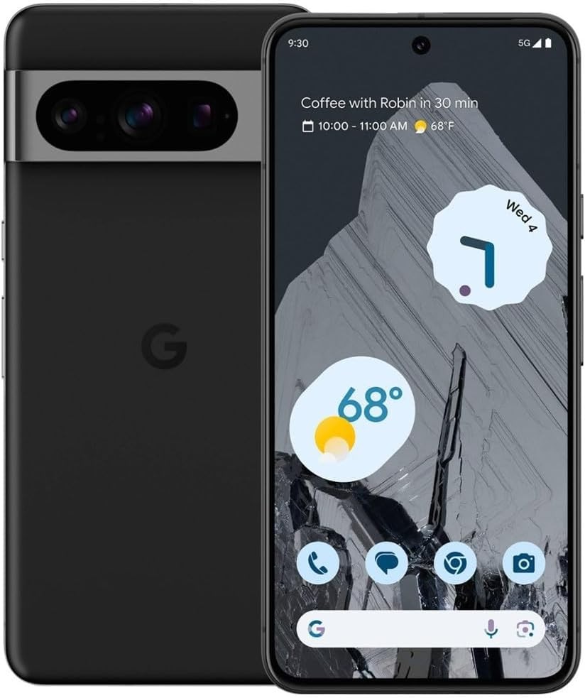 Google Pixel 8 Pro – 256GB – Unlocked – Obsidian – Excellent Refurbished