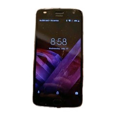 Motorola Moto Z2 Cracked XT1710-02 and Hasselblad True 10x HB4116 Camera Mod