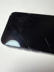 Apple iPhone 17 Pro Max – 256 GB – Deep Blue (T-Mobile) CRACKED – READ!