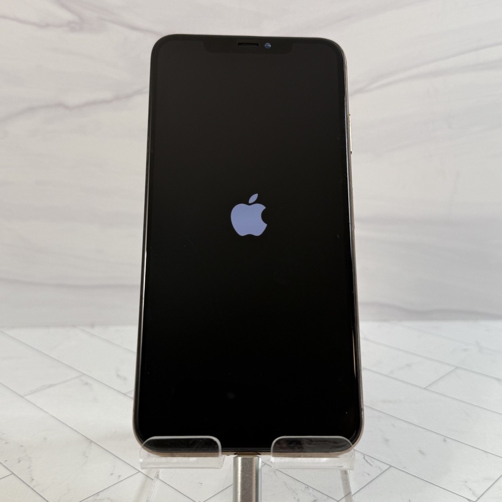 Apple iPhone XS Max 256GB Gold A1921 Unlocked Swollen Batt Apple Logo Only #17
