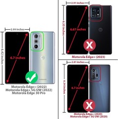 for Motorola Moto Edge plus 2022 / Moto Edge+ 5G UW 2022 Full Body Protection S