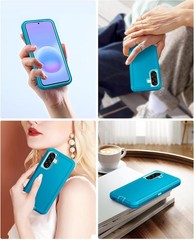 Turquoise Heavy Duty Shockproof Case for Samsung Galaxy A57 Rugged Series 5G