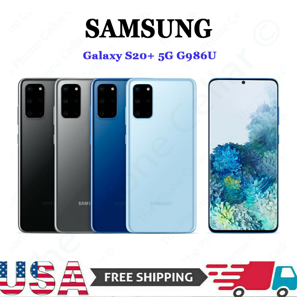 NEW SEALED * Samsung Galaxy S20+ 5G G986U Unlocked 128GB Verizon ATT T-Mobile US
