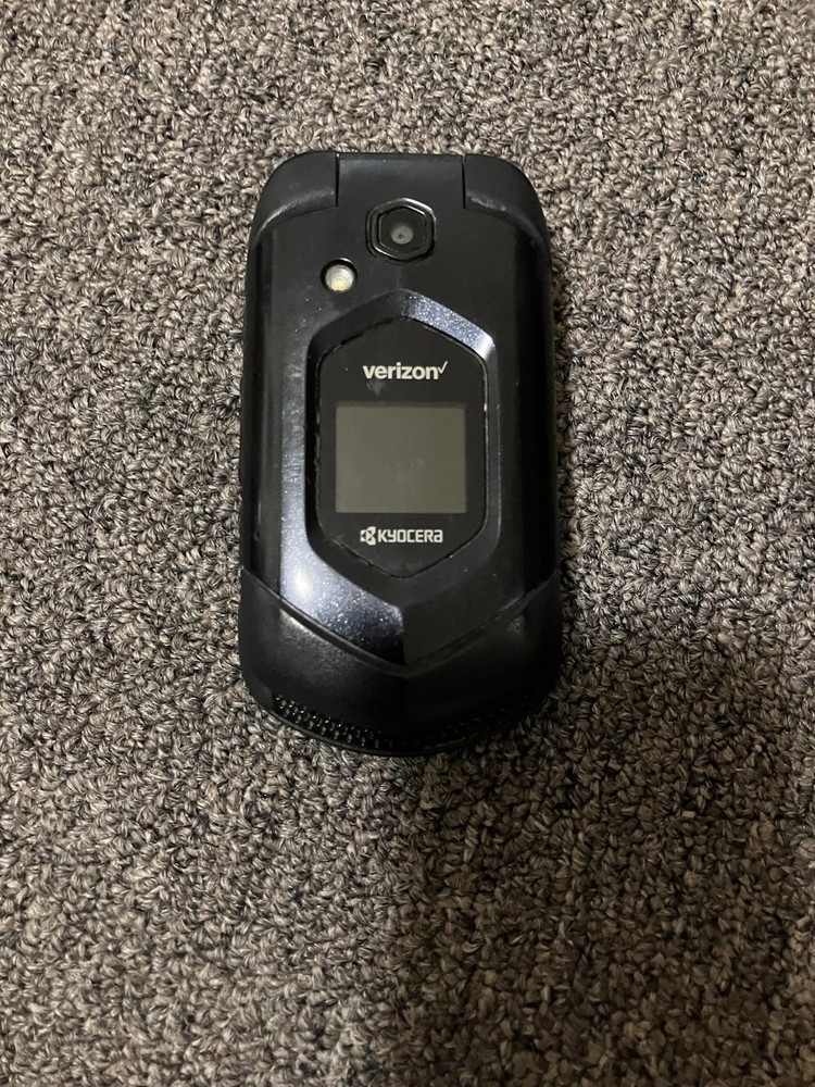 Kyocera E4610 DuraXV LTE – 16 GB – Black Flip Phone SIM CARD READER ISSUE