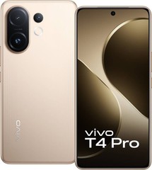 vivo T4 Pro 5G (Gold 128 GB 8 GB) Snapdragon 7 Gen 4 Processor Global Version.