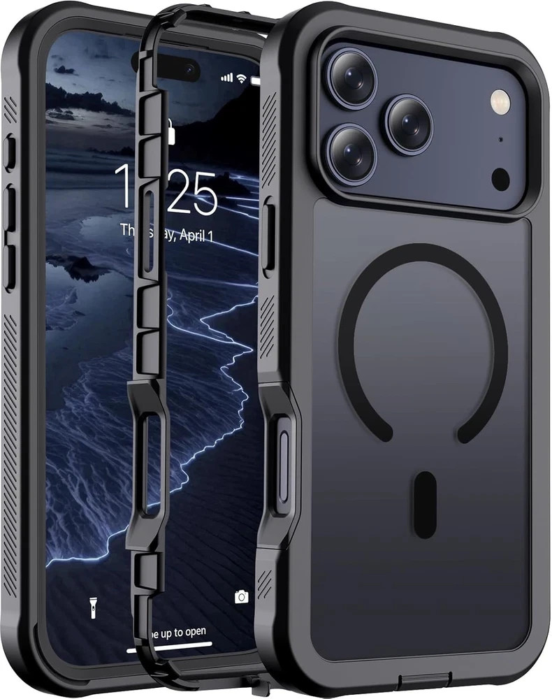 Magnetic for iPhone 17 Pro Max Case, Military Grade Drop Protection, Heavy Duty