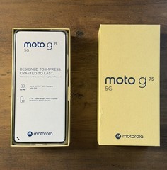 Motorola Moto G75 5G – Grey – 256GB + 8GB – Dual SIM GSM Unlocked – NEW