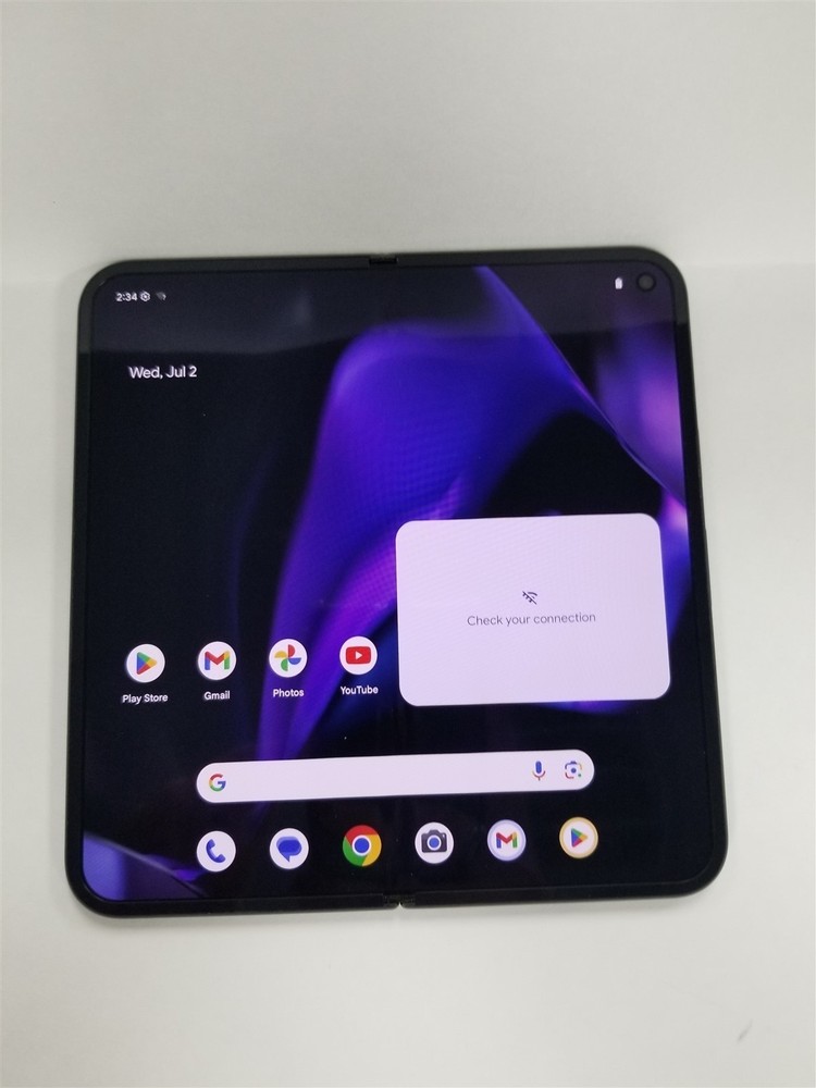 Google Pixel 9 Pro Fold 5G 256GB Black GGH2X (Unlocked) Fully Functional DG5311