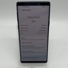 AT&T Samsung Galaxy Note 9 128GB SM-N960U Aura Blue