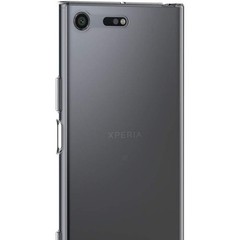 Sony Xperia XZ Premium Case (5.5 inch) Soft TPU Rubber Gel Bumper Transparent Ba