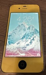 Apple iPhone 4 Custom Yellow And Black
