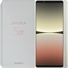 Sony Xperia 5 IV 5G Ecru White 256GB + 8GB Dual-SIM Unlocked GSM XQ-CQ72 NEW