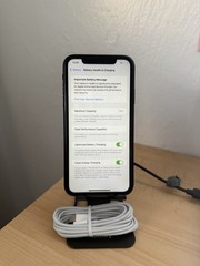 Apple iPhone XR – 64 GB (Factory Unlocked) Black- 🔋79%