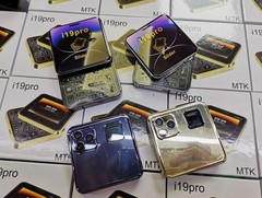 2.4 in Unlocked I19 2G Cell Phone Dual SIM Foldable Screen Rotation Mobile Phone