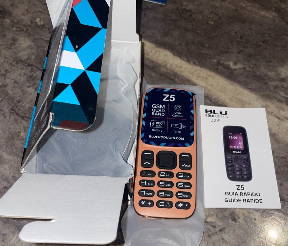 BLU Z5 Z210 1.8&Prime; 2G Cell Phone 32MB VGA GSM Unlocked Dual SIM