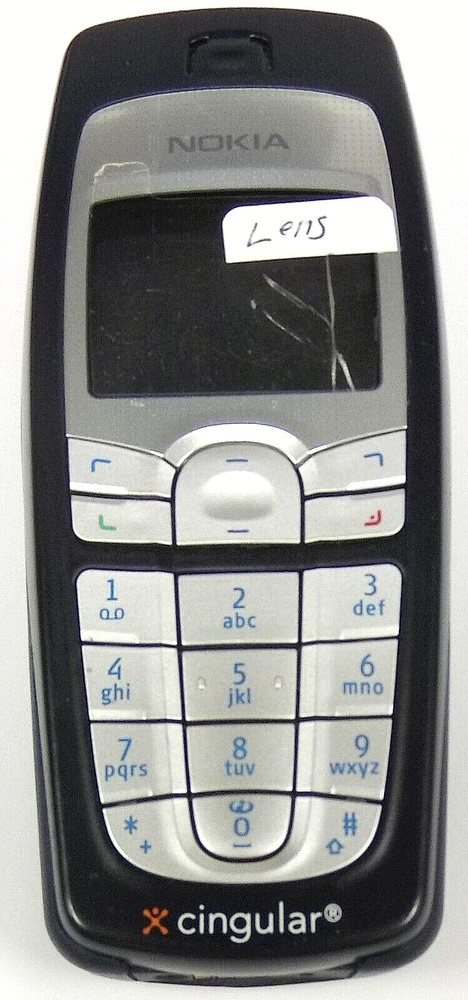 Nokia 6010 – Dark Blue & Silver ( AT&T / Cingular ) Cellular Phone / BLC-2 -READ