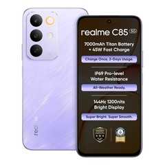 realme C85 5G (Parrot Purple, 128.0 GB) (6 GB RAM) Dimensity 6300 Processor