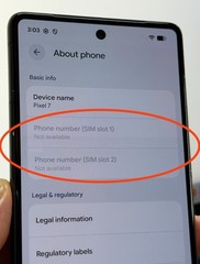 Google Pixel 7 Unlocked 128GB Obsidian / Black (Minor Image Retention) #23642