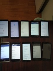 Lot of 10 Mixed Brand LG/WIKO/alcatel and other 16GB Smartphone