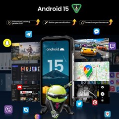 6.78&Prime; FOSSiBOT F113 5G Rugged Smartphone Android 15 64MP Night Vision Outdoors