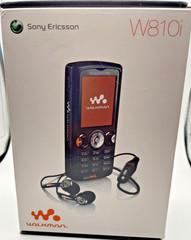 Sony Ericcson Walkman W810i – Satin black (Unlocked) Cellular No Earphones