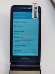 Unlocked – Samsung Galaxy Folder SM-G1600 Android Dual SIM 16GB 3.8&Prime; Flip Phone
