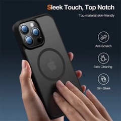 For iPhone 13 14 Pro Max MagSafe Case Magnetic Shockproof Rugged Hybrid Cover