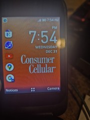 Consumer Cellular Iris Easy Flip Locked