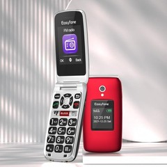 -A1 Unlocked 4G Flip Cell for Seniors, Easy-to-Use Big Button Clear Sound Big…