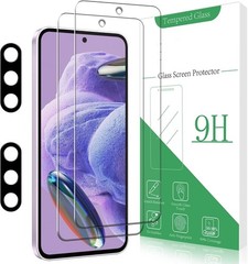 2+2 Pack Samsung Galaxy A36 5G Camera Lens Screen Protector Tempered Glass HD 9H
