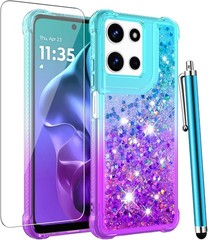 Motorola Moto G Stylus 5G 2025/2026 Case with Screen Protector, Glitter Bling Co