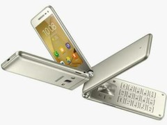 Samsung Galaxy Folder G1600 Unlocked Flip Phone Dual Sim 2GB RAM 16GB ROM Phone