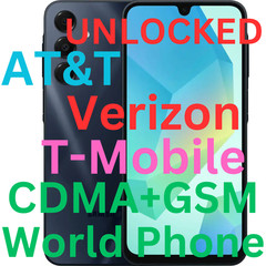 NEW UNLOCKED SAMSUNG GALAXY A16 5G 2025 6.5&Prime; CDMA GSM LTE DUAL SIM SMARTPHONE