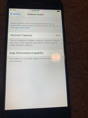 Apple iPhone 6 – 64 GB – Space Gray (AT&T)- 2 Lines In Pixels
