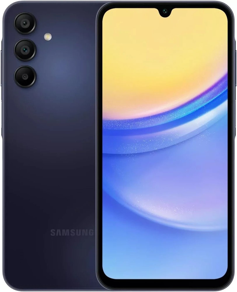For AT&T ✨ Samsung Galaxy A15 5G SM-A156U 128GB Blue Black 6.5 » – FLAWLESS
