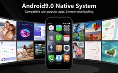 Mini Phone Unlocked 3.0&Prime; HD Touch Screen Android Kids Dual SIM Face lD 2GB+16GB