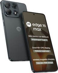 MOTOROLA Edge 70 Max (Gray, 256GB 12GB RAM)eSIM Snapdragon 8 Gen 5 NFC Unlocked.