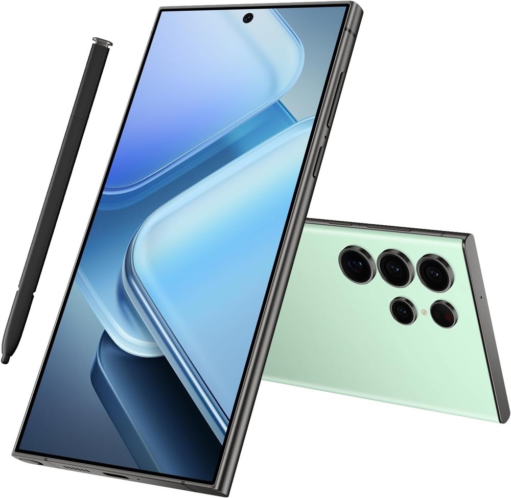 S25 Ultra 5G Unlocked Cell Phone, 4+64GB Smartphone, Android 13 Dual SIM 6.8“
