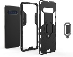 For Samsung Galaxy S10 – 4G Case Double-layer Protection Military-Grade-Black