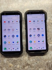 Lot of 2 Kyocera Duraforce Pro 3 – E7200 Black – 128GB – Verizon FOR PARTS