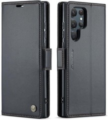 Wallet Case for Samsung Galaxy S22 Ultra – Premium PU Leather Flip Folio with RF