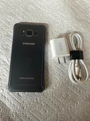 Samsung Galaxy S8 Active G892A 64GB Meteor Gray AT&T Unlocked Smartphone GOOD