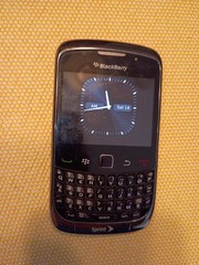 BlackBerry Curve 9330 Black Silver Sprint Smartphone With QWERTY Keyboard