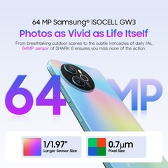 Blackview SHARK 8 Smartphone 16GB+256GB 6.78&Prime; 120Hz Android 13 5000mAh NFC 64MP