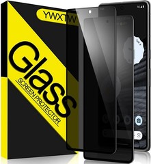 2 Pack Tempered Glass Privacy Screen Protector for Google Pixel 7 Pro Anti-Spy